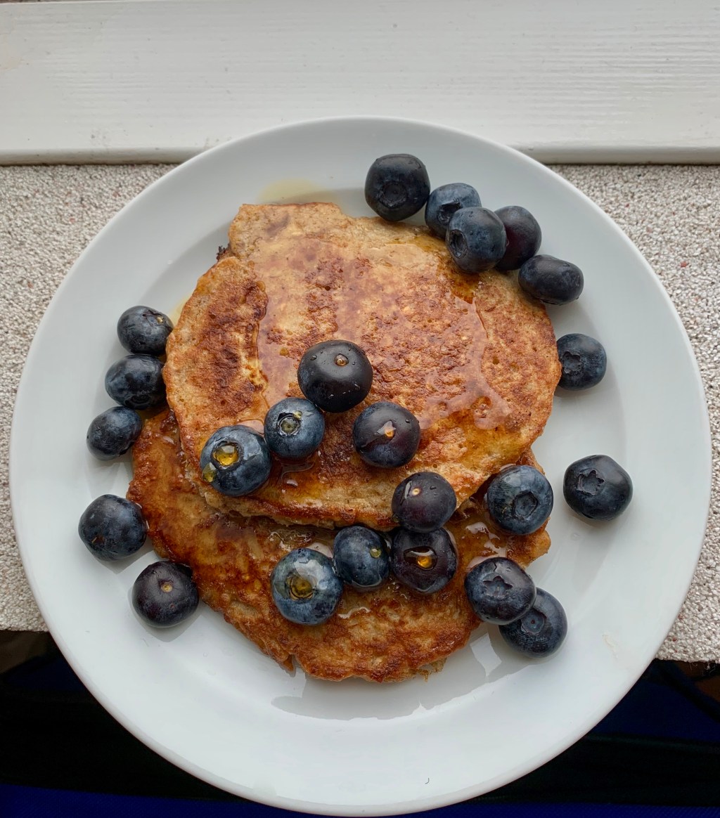 7 Oatmeal Pancakes and 1 High Fever